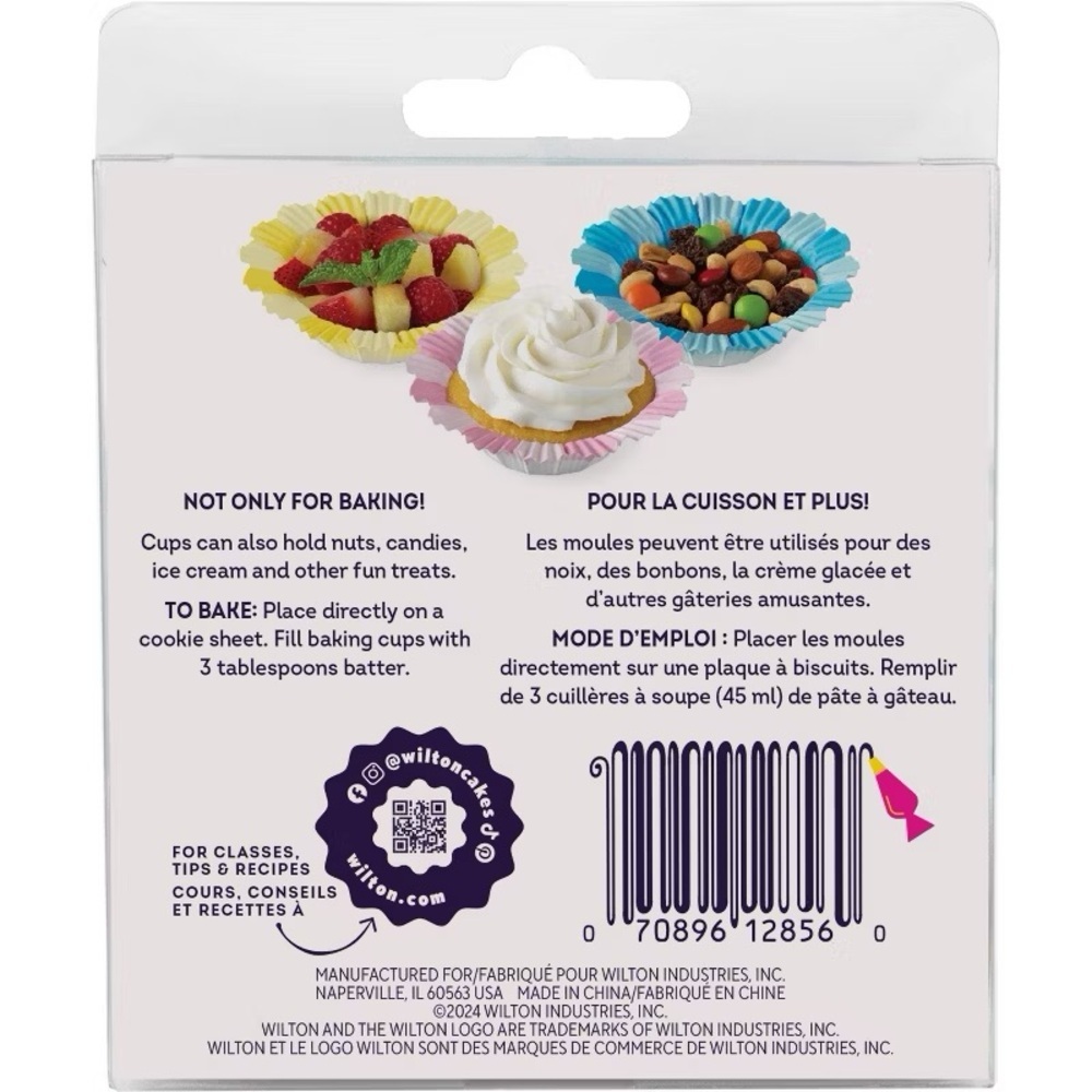 Wilton nwt 12ct Flower Baking Cups - Picture 3 of 3